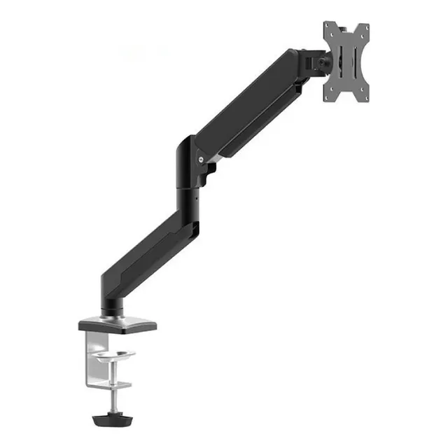 Soporte De Mesa Escritorio Para Monitor Con Regulacion A Gas Color Negro
