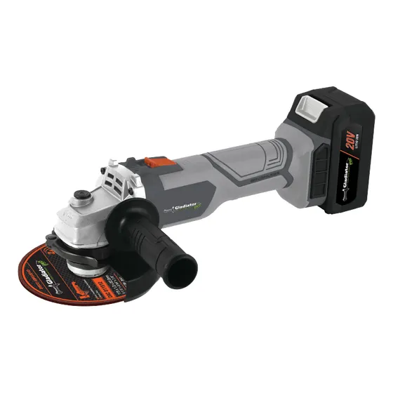 Amoladora Angular Recargable 115mm Brushless 20v C/bat.gladi Gris