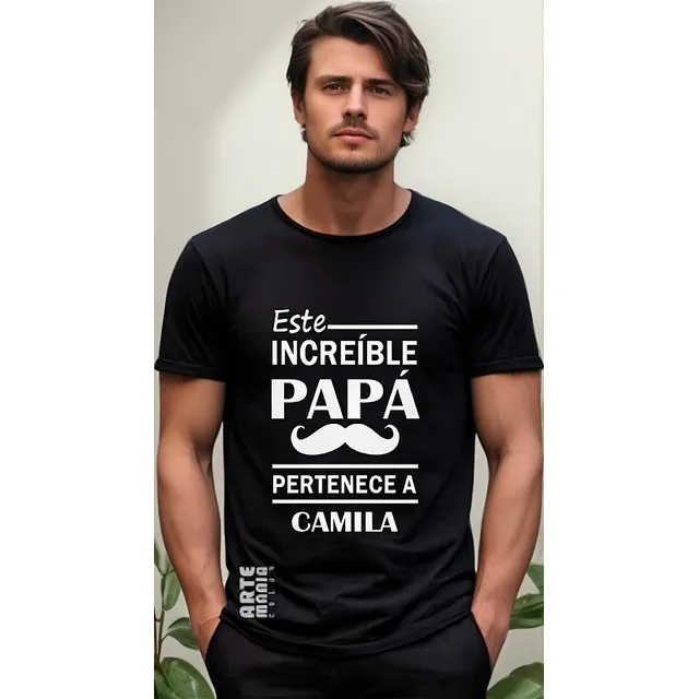 Polos Día Del Padre Papa Increible