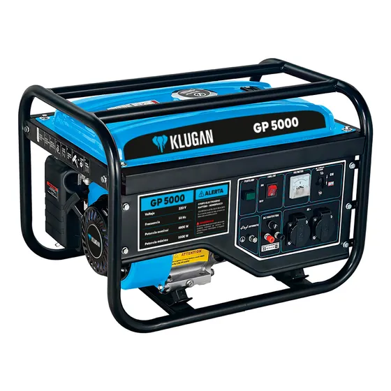Grupo Electrogeno Generador Klugan 5000w Nafta 15hp