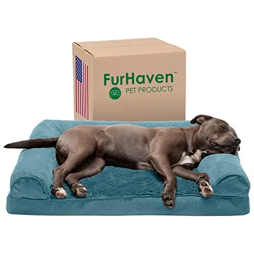 Pielhaven Grande Ortopédico Cama De Perro Plush  0n9yp
