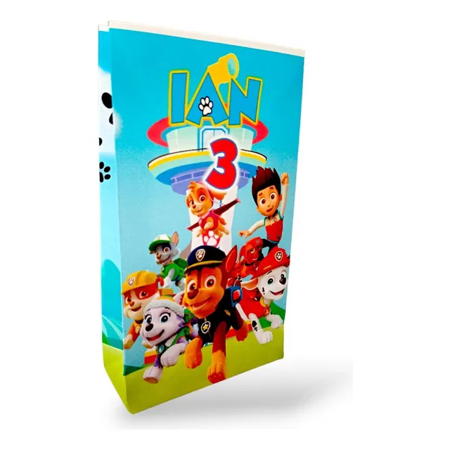  Bolsitas Paw Patrol X 10 Unidades - Sorpresita Bolsa 