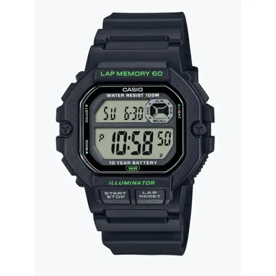 Reloj Casio Modelo Ws-1400 Negro