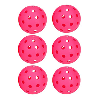 Bolas De Pickleball (hp), Paquete De 6, 40 Hoyos, Estándar, Bolas De Pickleball (hp), Paquete De 6, 40 Hoyos, Estándar,