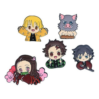 Broche Demon Slayer Forma De Personaje - Pinzas Con Forma De Broche Demon Slayer Forma De Personaje - Pinzas Con Forma De