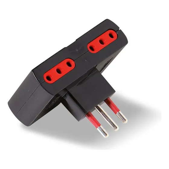 Adaptador Plano 3 En Linea A 4 Tomas Ctes Trifasico Conatel