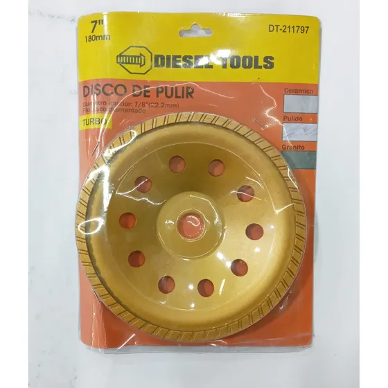 Disco De Pulir Turbo Diesel Tools  7 