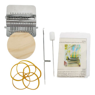 Herramienta De Tejer Con Clavijas Para Hacer Pulseras Y Coll Herramienta De Tejer Con Clavijas Para Hacer Pulseras Y Coll