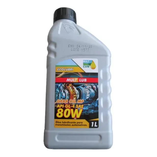 Óleo Mp Api Gl-4 Sae 80w Multlub (84081)
