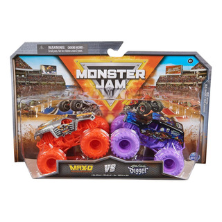 Hot Wheels Monster Jam Doble Max-d Destruc Vs Son-uva Digger Hot Wheels Monster Jam Doble Max-d Destruc Vs Son-uva Digger