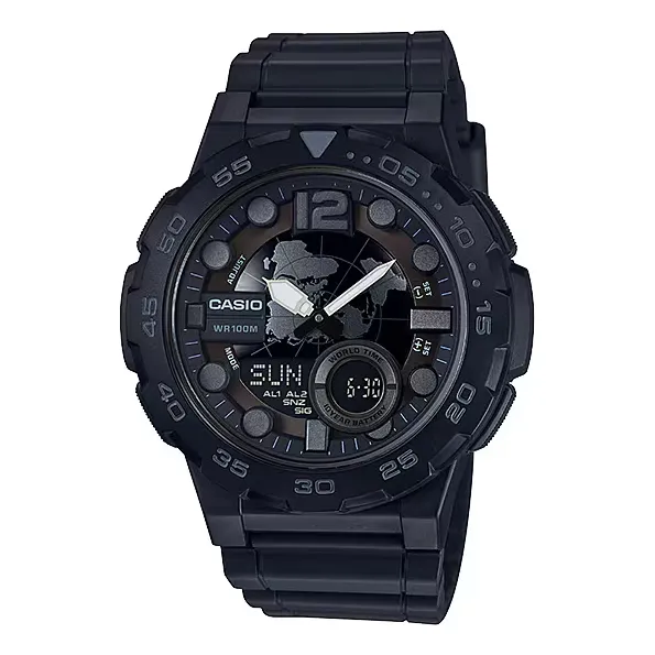 Reloj Casio Analógico - Digital Deportivo  Aeq-100w-1bvcf