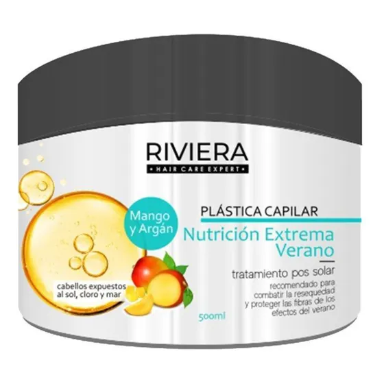 Máscara Nutrición Verano Pos Solar Mango-argan Riviera 500ml