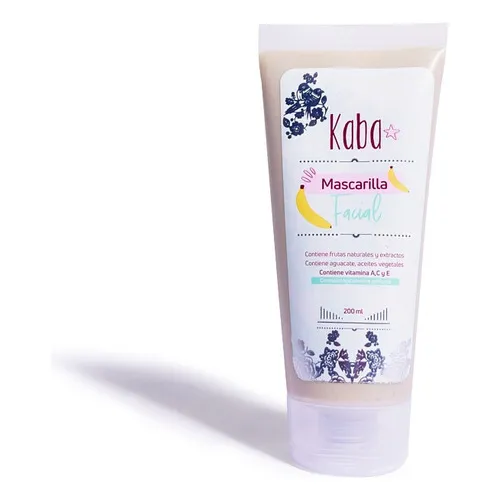 Mascarilla para la Cara de Banano Kaba 200 mL