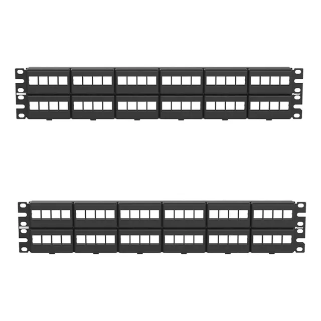 Panel De Parcheo Modular Keystone 48 Puertos 2ur
