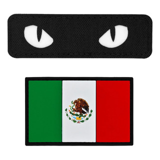 2pzs Parche Táctico Ojos De Gato Velcro Para Gotcha 2pzs Parche Táctico Ojos De Gato Velcro Para Gotcha