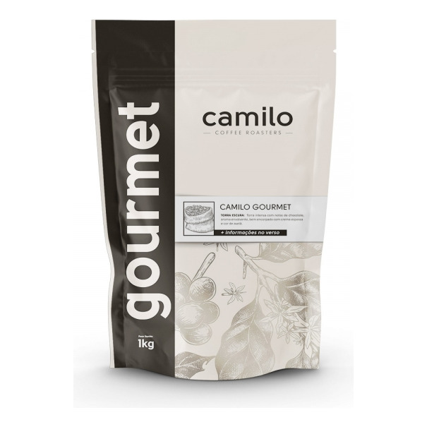Café Camilo Gourmet Torrado Em Grãos 1kg Café Camilo Gourmet Torrado Em Grãos 1kg
