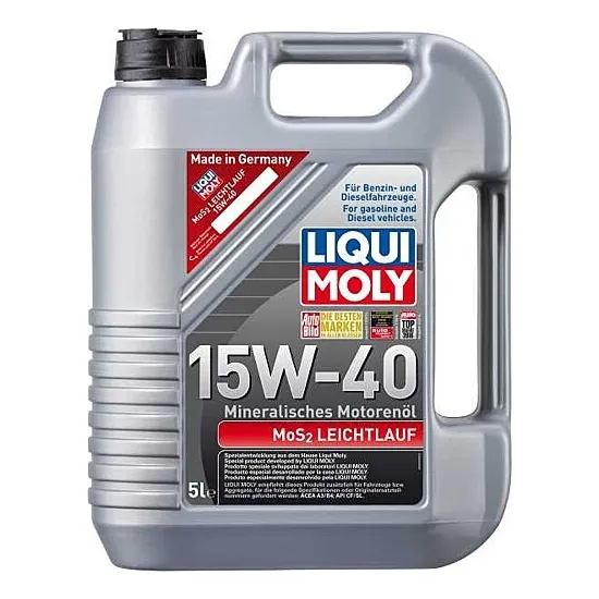 Aceite Liqui Moly Mineral Anti Fricción 15w-40 5l