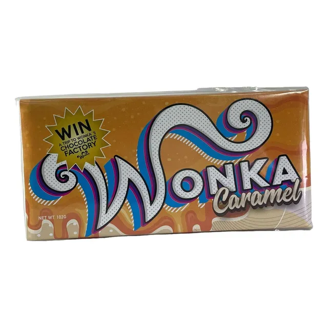 Barra De Chocolate Wonka Sabor Caramel