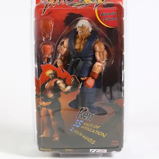 Figura De Acción Neca Street Fighter Ken Blue Ultimate Figura De Acción Neca Street Fighter Ken Blue Ultimate