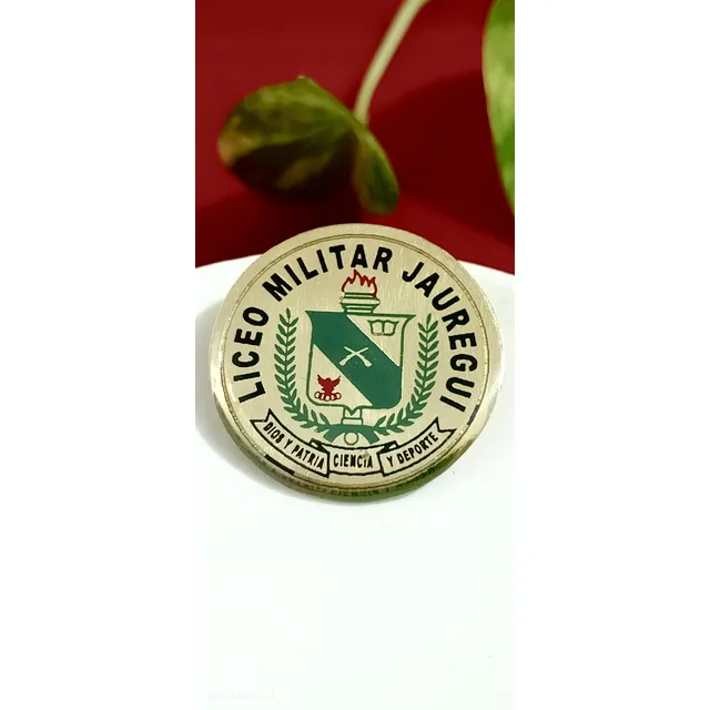Placas Botones Liceo Militar Jauregui