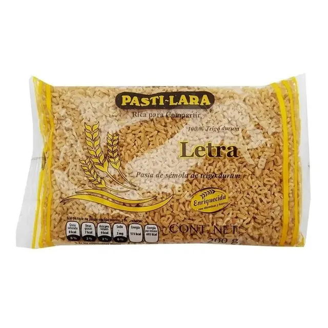 Sopa De Letra La Moderna Pasta De Sémola De Trigo Durum 200g
