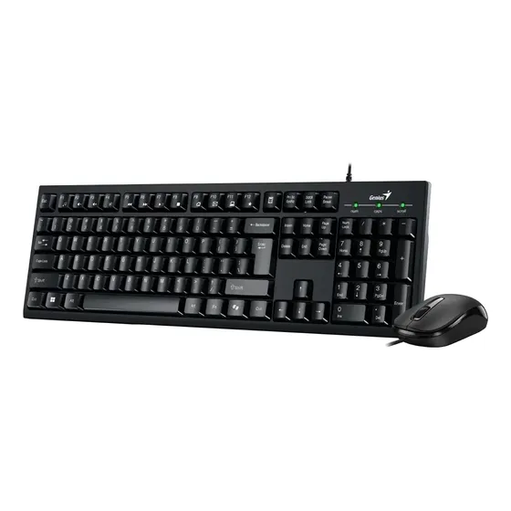 Combo Teclado Y Mouse Genius Usb Km-100se Multimedia