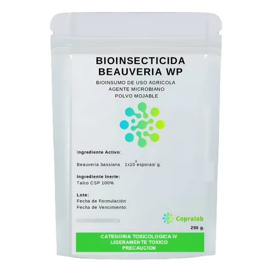 Copralab Biocontrolador 250g Polvo Orgánico Beauveria