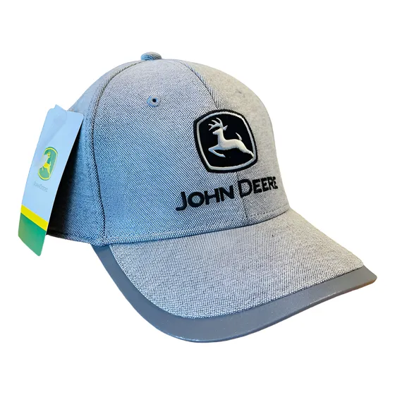 Gorra John Deere Gris Denim Filo Plomo , Trucker