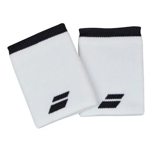 Muñequeras Babolat Logo Jumbo White/rabbit Color Blanco Talle Unico