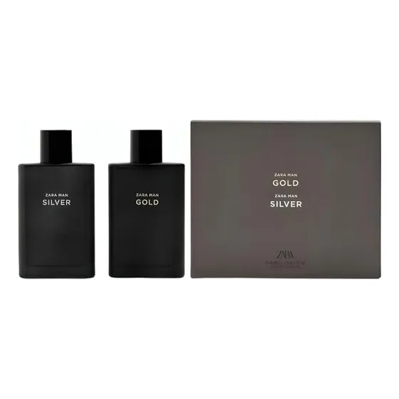 Pack Zara Man Gold 90ml + Zara Man Silver 90ml - Hombre