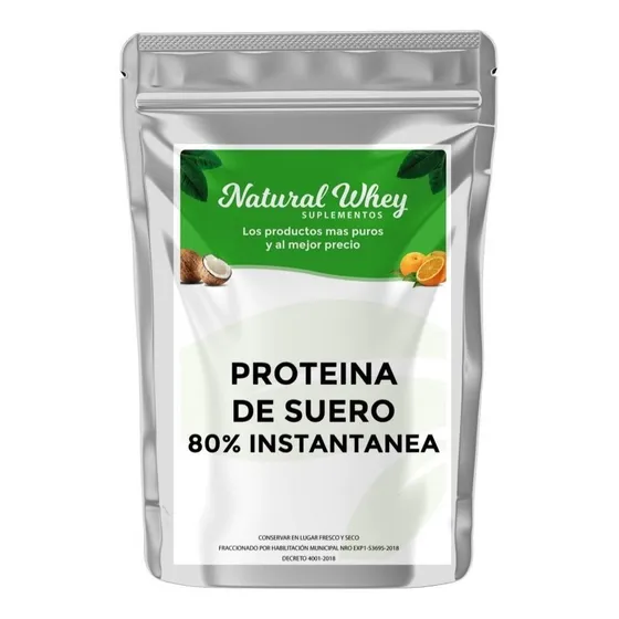 Proteína De Suero , Whey Protein  Instantánea 80% 1 Kilo 