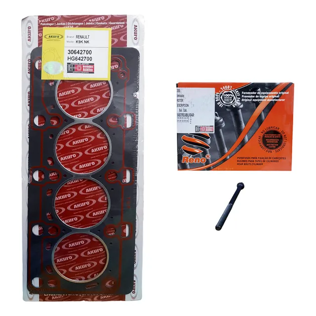 Junta Tapa Cilindro+ Bulones Renault K9k Clio Ii 1.5 Dci 8v