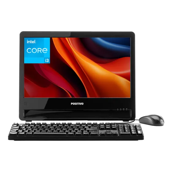 All In One Positivo Master Core I3 Ram  4gb Ssd 120gb Win11