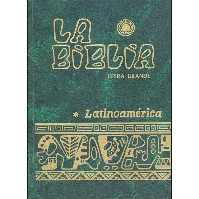 Biblia Latinoamericana - Letra Grande - Color Aleatorio