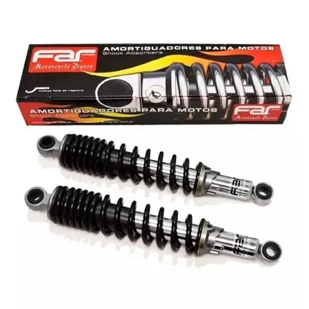 Amortiguadores Far Para Cg Ybr C90 Ax 100 Biz Zb Fas Motos