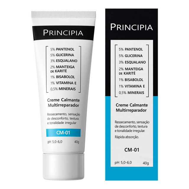 Principia Creme Calmante Multirreparador Cm-01 Todo Tipo De Pele Dia/noite Principia Creme Calmante Multirreparador Cm-01 Todo Tipo De Pele Dia/noite