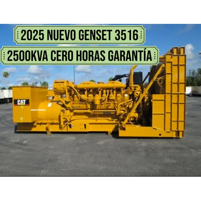 2025 Generadores Nuevo Caterpillar 3516b 2500kva Cero Horas