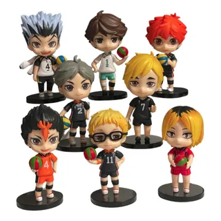 Set Figuras Colección Anime Haikyu ! Set X8 Set Figuras Colección Anime Haikyu ! Set X8