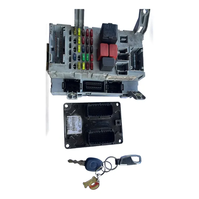Kit Módulo Injeção Fiat Palio 1.0 16v Iaw 5nf.f1 Hw001 Usado