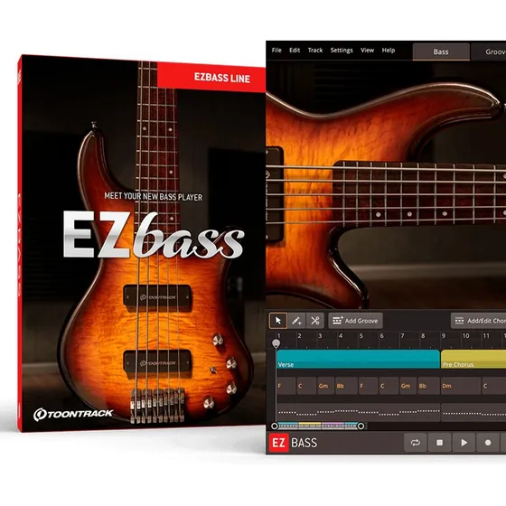Toontrack Ezbass 2 + 8 Baixos - (mac)