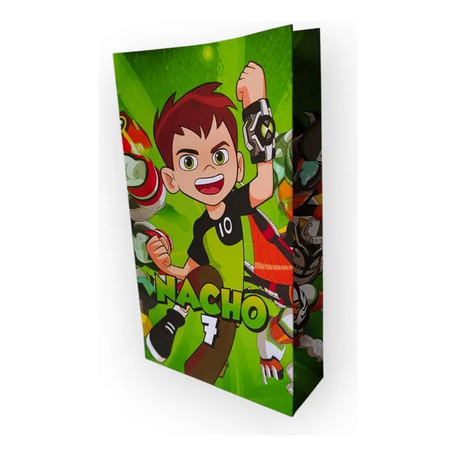 10 Bolsitas Sorpresita Personalizadas Ben 10