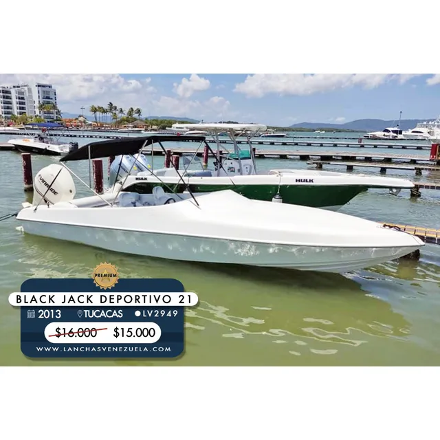 Lancha Black Jack Deportivo 21 Lv2949