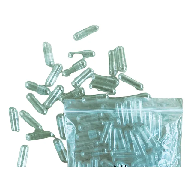 Perlas Vegetales De Tamaño#0 X 1000 Unidades Capacidad 500mg