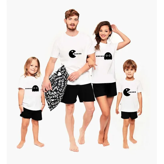 Pijama Familiar Mamá Papá Hijo Hija Madre Padre Niño Niña