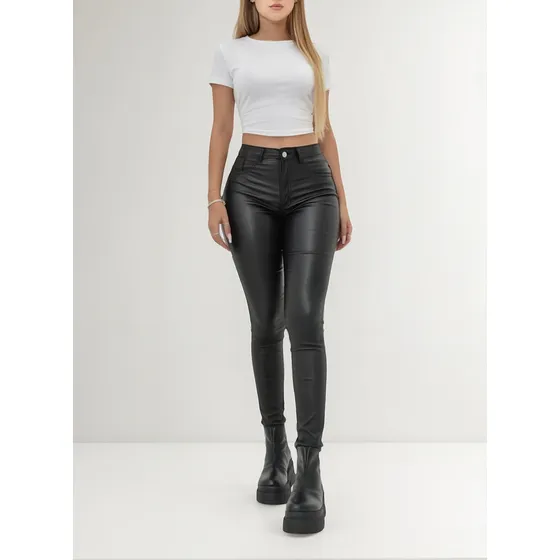 Pantalon Engomado Elastizado Marca Freedom Talles: 36-44 Fd