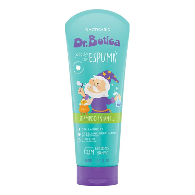 O Boticário Poção Da Espuma Dr. Botica Shampoo 200ml O Boticário Poção Da Espuma Dr. Botica Shampoo 200ml