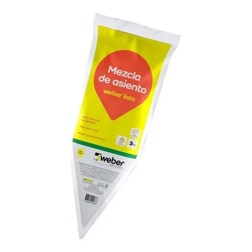 Mortero Mezcla De Asiento Weber Listo X 3 Kg
