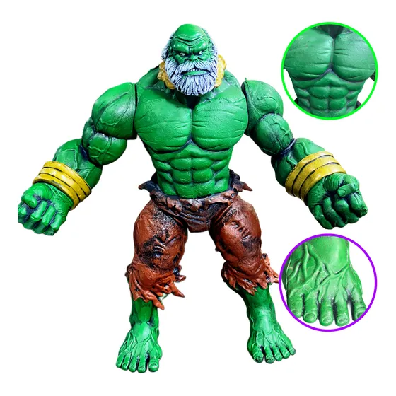 Hulk Maestro Figura  Articulada   Hulk Legendario R