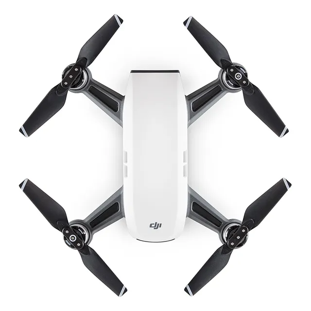 Drone Dji Spark Portátil Mini Alpine White Con Cámara