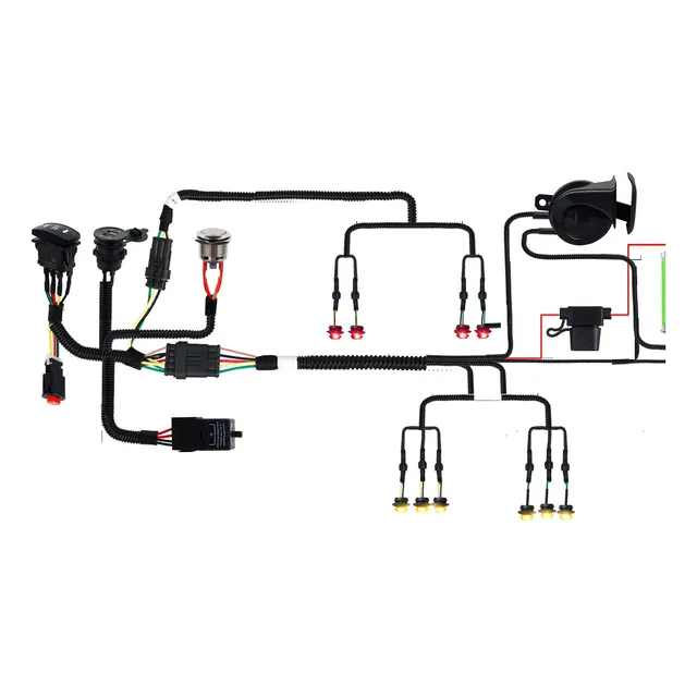 Nthreeauto Señal Giro Universal Utv Kit Legal Calle Lado Usb